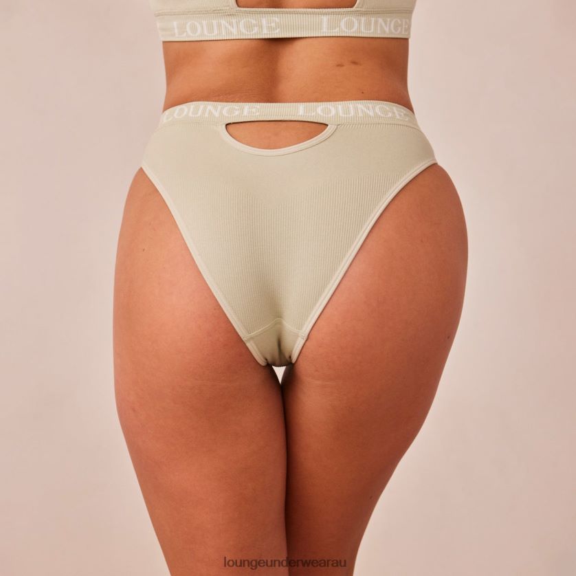 Seamless Briefs Underwear Lounge Women Olive 240R48392