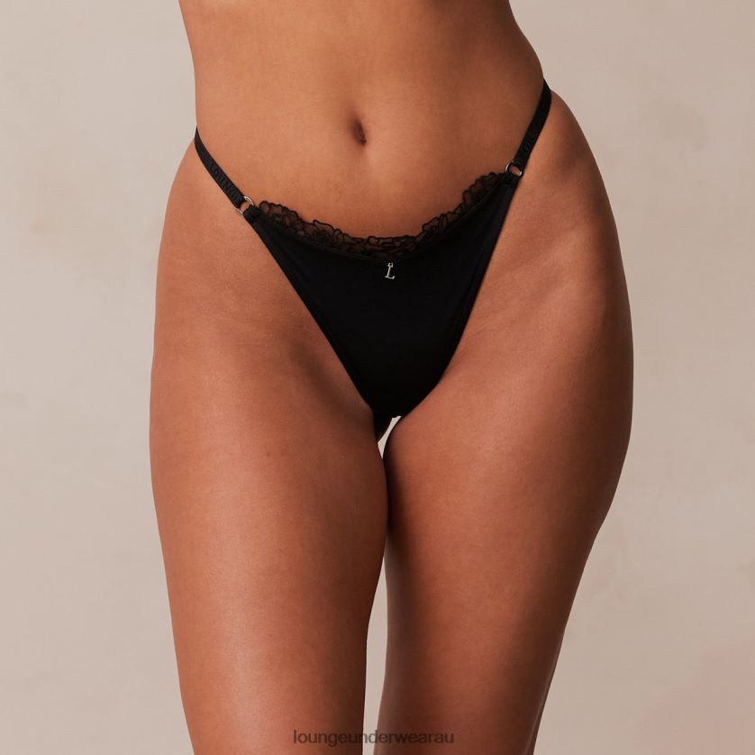 Anti-Gravity Thong Underwear Lounge Women Black 240R48580