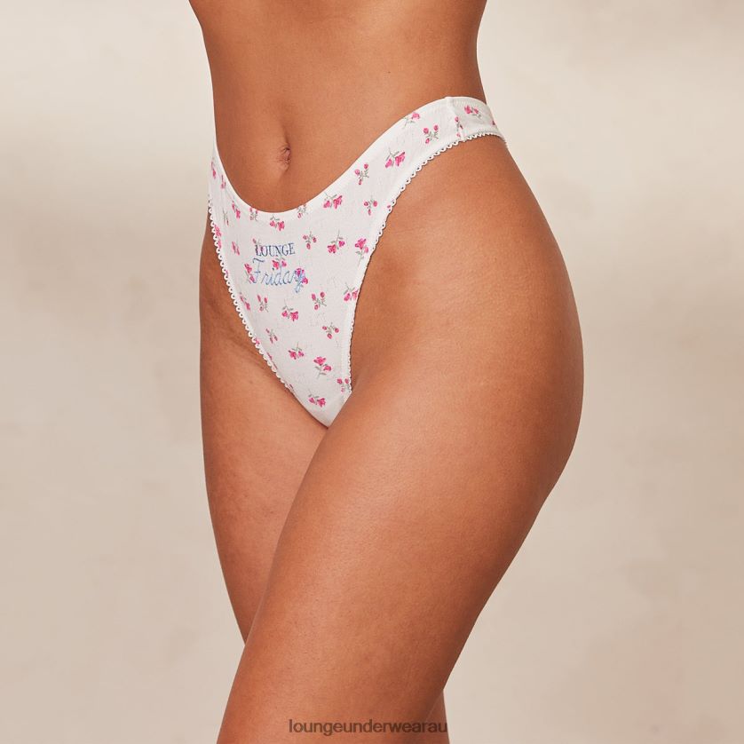 Days of the Week Thong (7 Pack) Underwear Lounge Women Print 240R48701