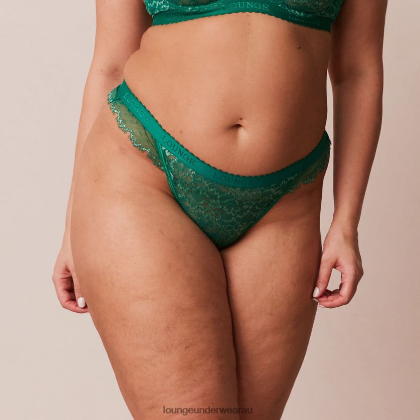Desire Thong Underwear Lounge Women Emerald 240R48600