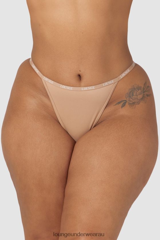 Smooth Thong Underwear Lounge Women Honey 240R48543