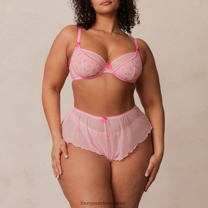 Thea Intimates Set Underwear Lounge Women Candy Pink 240R48267