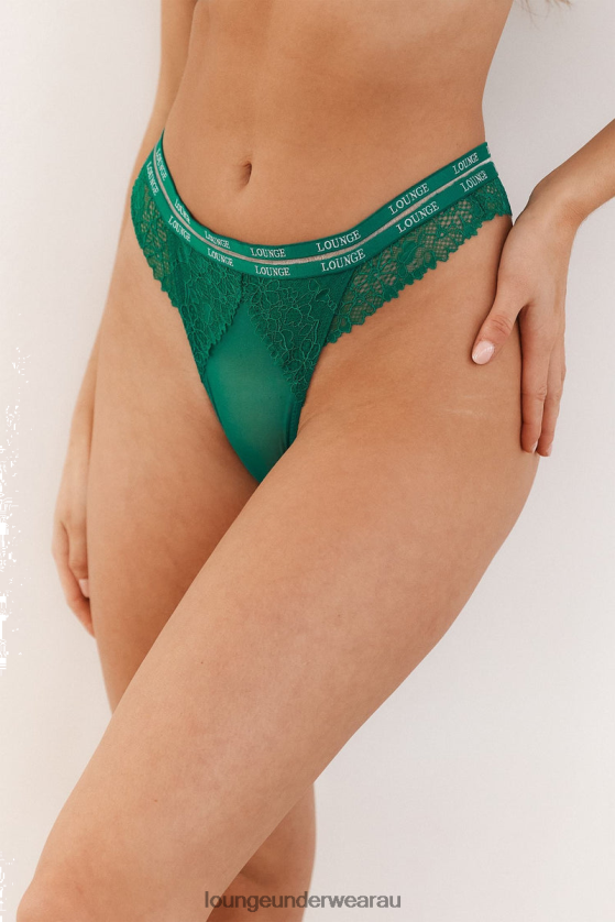 Vogue Thong Underwear Lounge Women Emerald 240R48283
