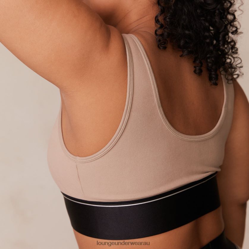 Bralette & Briefs Set Underwear Lounge Women Mink 240R48237