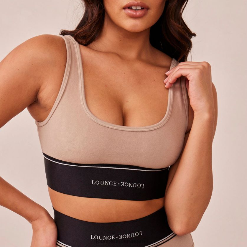 Bralette & Briefs Set Underwear Lounge Women Mink 240R48237