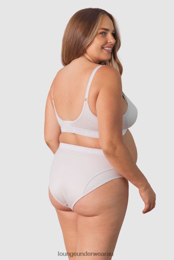 Nurture Nursing Bra & Thong/Briefs Set Underwear Lounge Women Cream 240R48234