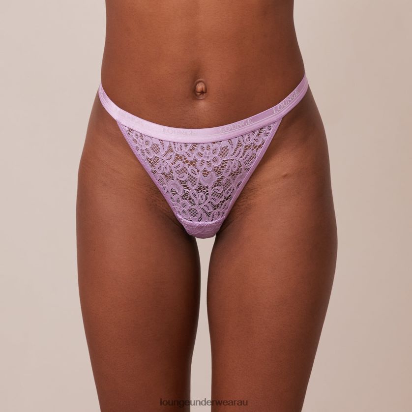 Balcony Thong Underwear Lounge Women Lilac 240R48729