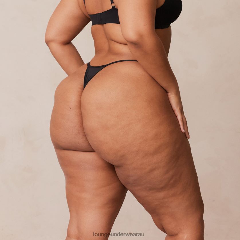 Light Thong Underwear Lounge Women Black 240R48753